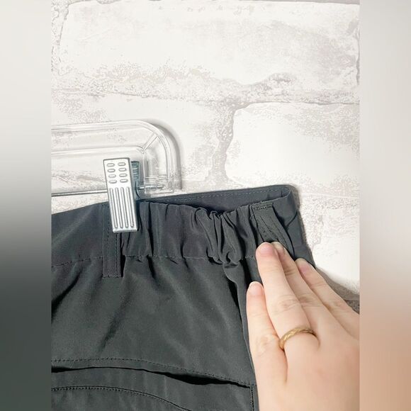 OOBE Men's Utility Shorts Lightweight Polyester Multiple Pockets Dark Gray - Picture 5 of 11